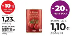 Coop Pomodorini datterini i dolci COOP offerta