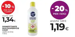 Coop Disinfettante multisuperficie COOP offerta