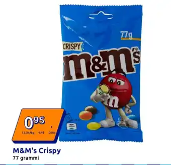 Action M&M's Crispy offerta
