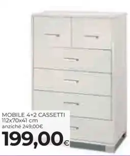 Coop SARMOG Mobile 4+2 cassetti offerta