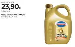 Coop Olio 100% sint TAMOIL offerta