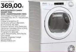 Coop ASCIUGATRICE CANDY SMART PRO MOD. CSOEH10A2DES offerta