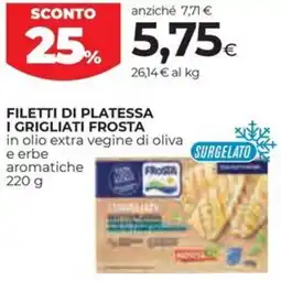 Coop Filetti di platessa i grigliati FROSTA offerta