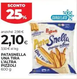 Coop Patasnella una tira l'altra PIZZOLI offerta