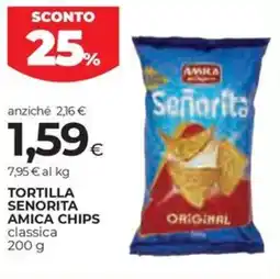 Coop Tortilla senorita AMICA CHIPS offerta