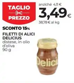 Coop Filetti di alici DELICIUS offerta