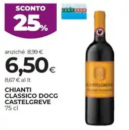 Coop Chianti classico docg CASTELGREVE offerta