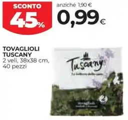 Coop Tovaglioli TUSCANY offerta