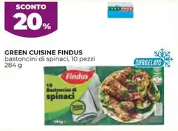 Coop Green cuisine FINDUS offerta