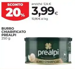 Coop Burro chiarificato PREALPI offerta