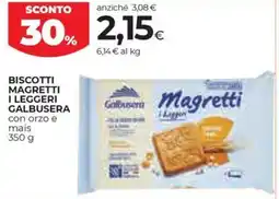 Coop Biscotti magretti i leggeri GALBUSERA offerta