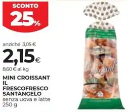 Coop Mini croissant il frescofresco SANTANGELO offerta