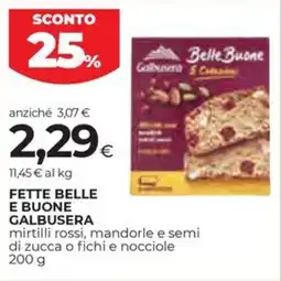 Coop Fette belle e buone GALBUSERA offerta