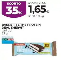 Coop Barrettte the protein DEAL ENERVIT offerta