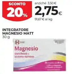 Coop Integratore magnesio MATT offerta