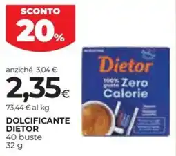 Coop Dolcificante DIETOR offerta