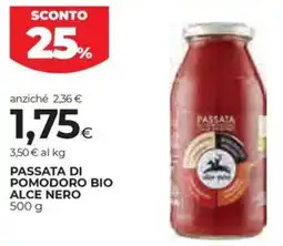Coop Passata di pomodoro bio ALCE NERO offerta