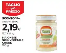 Coop Maionese 100% vegetale CUORE offerta