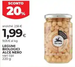Coop Legumi biologici ALCE NERO offerta