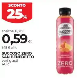 Coop Succoso zero SAN BENEDETTO offerta