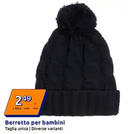 Action Berretto per bambini offerta