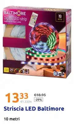 Action Striscia LED Baltimore offerta