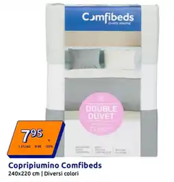 Action Copripiumino Comfibeds offerta