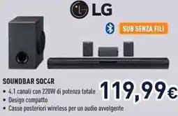 Unieuro LG SOUNDBAR SQC4R offerta