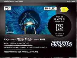 Unieuro HAIER Smart TV H75M80 offerta