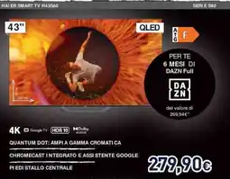 Unieuro HAI ER SMART TV H43S80 offerta