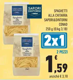 Conad Superstore Spaghetti alla chitarra SAPORI&DINTORNI CONAD offerta