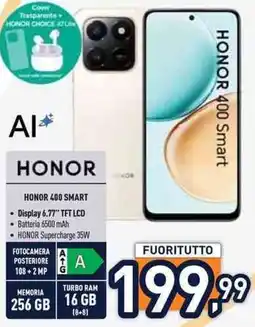 Unieuro HONOR 400 Smart offerta
