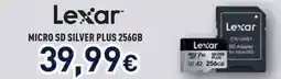 Unieuro Lexar MICRO SD SILVER PLUS 256GB offerta