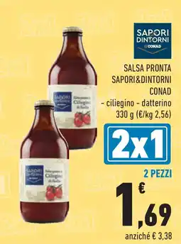 Conad Superstore Salsa pronta SAPORI&DINTORNI CONAD offerta
