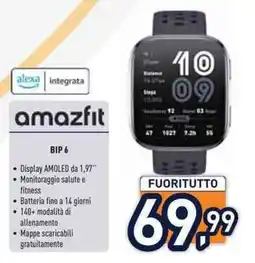 Unieuro amazfit BIP 6 offerta