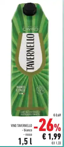 Conad Superstore Vino TAVERNELLO offerta