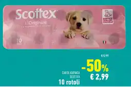 Conad Superstore Carta igienica SCOTTEX offerta