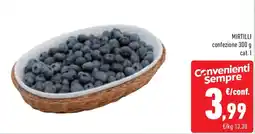 Conad Superstore Mirtilli offerta