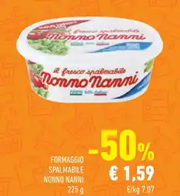 Conad Superstore Formaggio spalmabile NONNO NANNI offerta