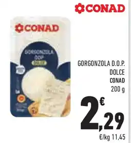 Conad Superstore Gorgonzola d.o.p. dolce CONAD offerta