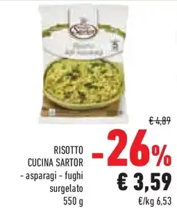 Conad Superstore Risotto CUCINA SARTOR offerta