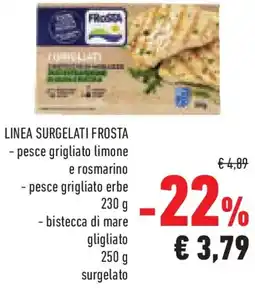 Conad Superstore Linea surgelati FROSTA offerta