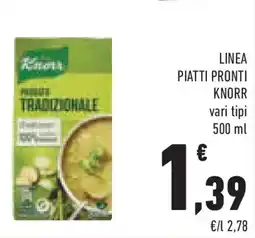 Conad Superstore Linea piatti pronti KNORR offerta