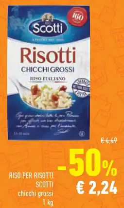 Conad Superstore Riso per risotti SCOTTI offerta