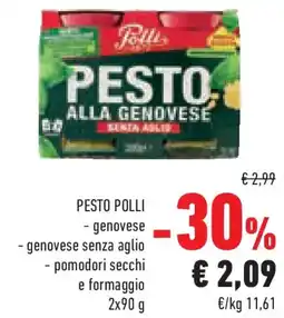 Conad Superstore Pesto POLLI offerta