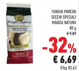Conad Superstore Funghi porcini secchi speciali MAGICA NATURA offerta