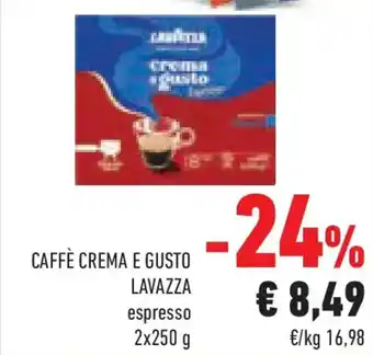Conad Superstore Caffè crema e gusto LAVAZZA offerta