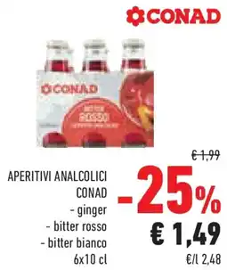 Conad Superstore Aperitivi analcolici CONAD offerta
