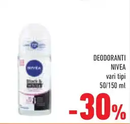 Conad Superstore Deodoranti NIVEA offerta