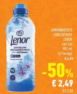 Conad Superstore Ammorbidente concentrato LENOR offerta